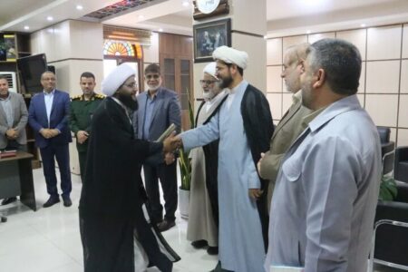 رئیس جدید شورای هماهنگی تبلیغات اسلامی کنگان معارفه شد